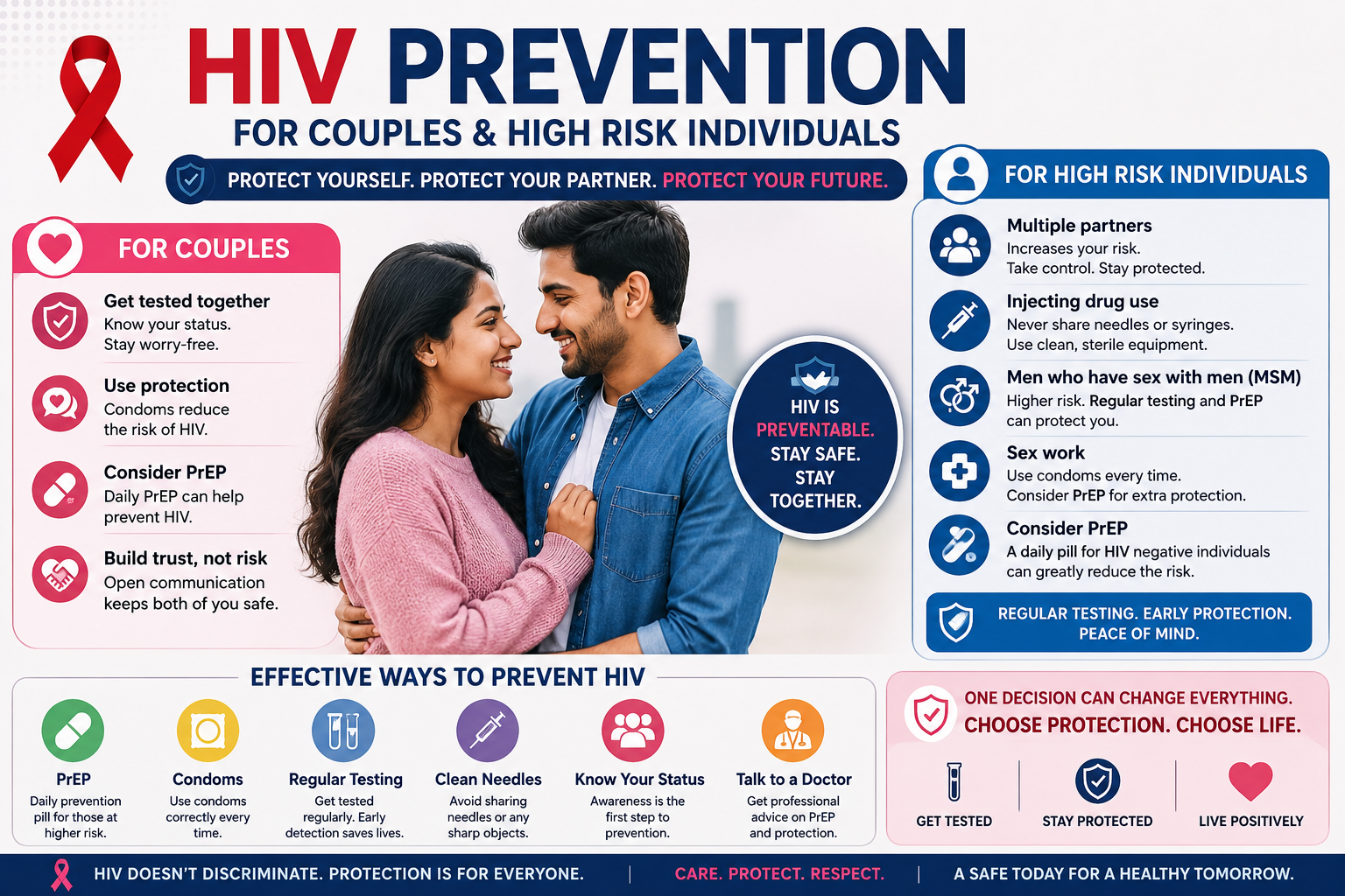 HIV prevention for couples and high risk individuals South Delhi