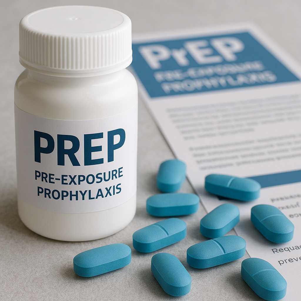 PrEP HIV prevention medication tablets